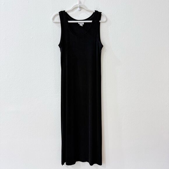 Chicos Travelers Women's 2, large, Black Sleeveless Extreme Stretch Maxi Dress - Picture 1 of 8